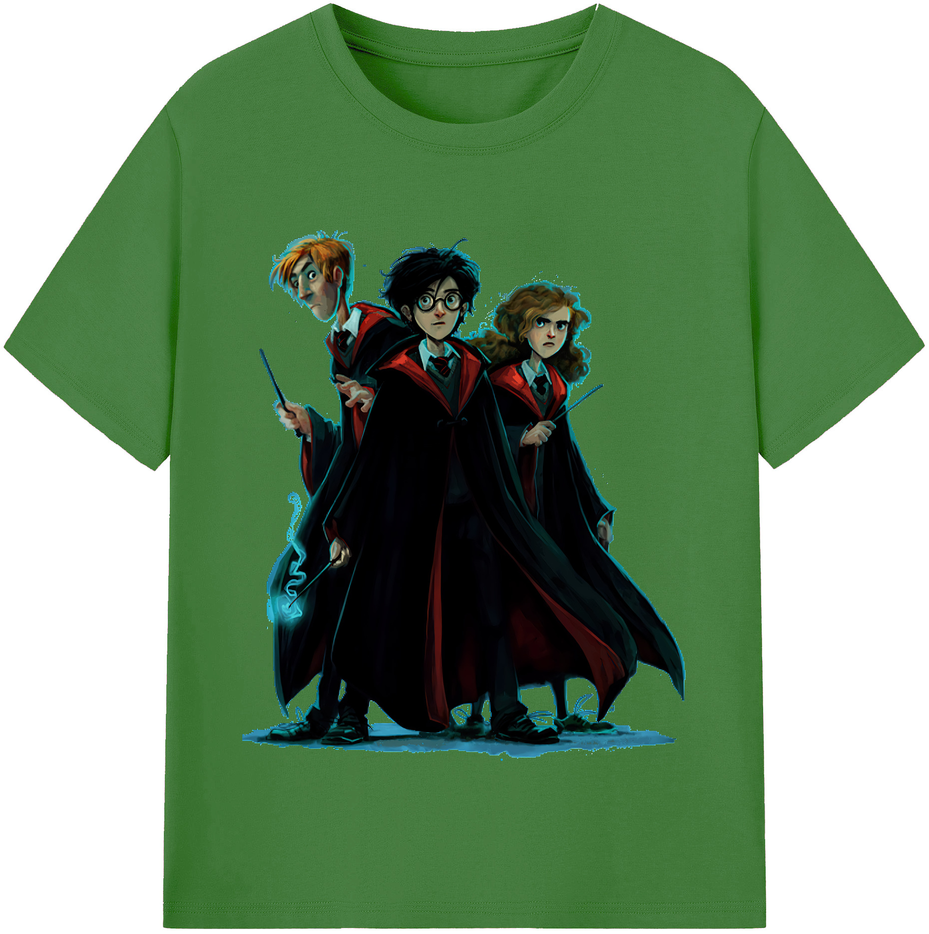 （画像用） Harry Potter ハリー・ポッターシリーズ レディースカジュアルプリントTシャツ（綿100％）